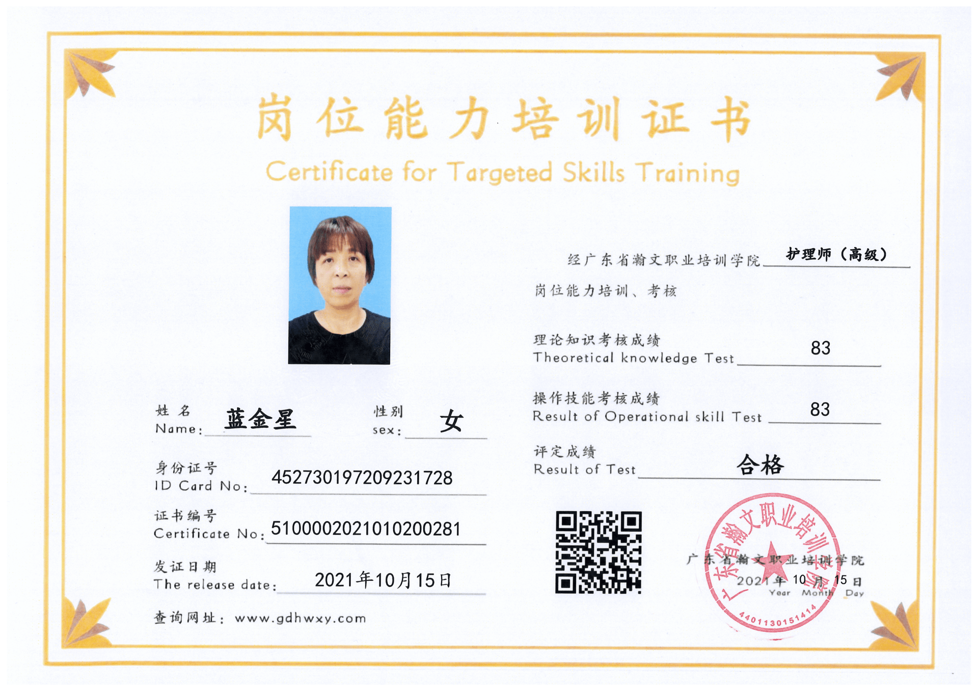 蓝金星 452730197209231728(图1)